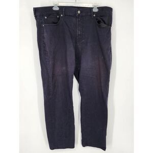 Lucky Brand 121 Jeans Men's 40x32 (actual 42x29) Black Slim Straight Leg Stretch